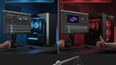 Perbandingan Prosesor Intel vs AMD Mana yang Lebih Unggul untuk Editing Video Berat