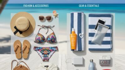 Daftar Perlengkapan Traveling yang Wajib Dibawa Saat Liburan ke Pantai Agar Tetap Kece