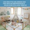 Cara Menciptakan Area Bermain Anak yang Aman dan Menyenangkan di Dalam Rumah dengan Lahan Terbatas