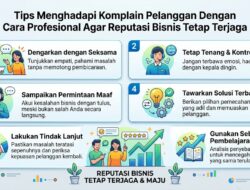 Tips Menghadapi Komplain Pelanggan Dengan Cara Profesional Agar Reputasi Bisnis Tetap Terjaga