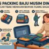 Tips Packing Baju Musim Dingin Agar Tidak Memakan Banyak Ruang Bagasi
