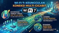 Keunggulan Teknologi Jaringan Wi-Fi 7 Dalam Menyediakan Koneksi Nirkabel Kecepatan Multi Gigabit
