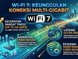 Keunggulan Teknologi Jaringan Wi-Fi 7 Dalam Menyediakan Koneksi Nirkabel Kecepatan Multi Gigabit